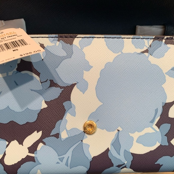 FIRM PRICE michael kors large blue phone crossbody - Picture 7 of 8